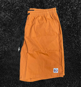 OG patch apricot orange shorts