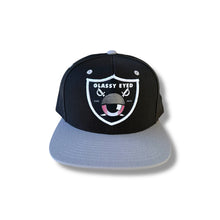Load image into Gallery viewer, Glassy “Shield” Snap back