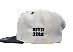 Off-white PVC patch SnapBack