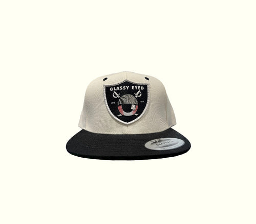 Off-white Glassy Eyed shield SnapBack