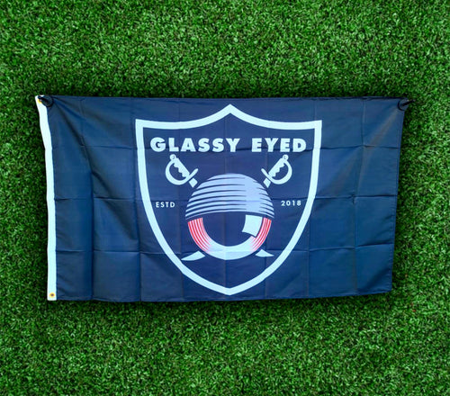 Glassy Eyed “Shield” FLAG